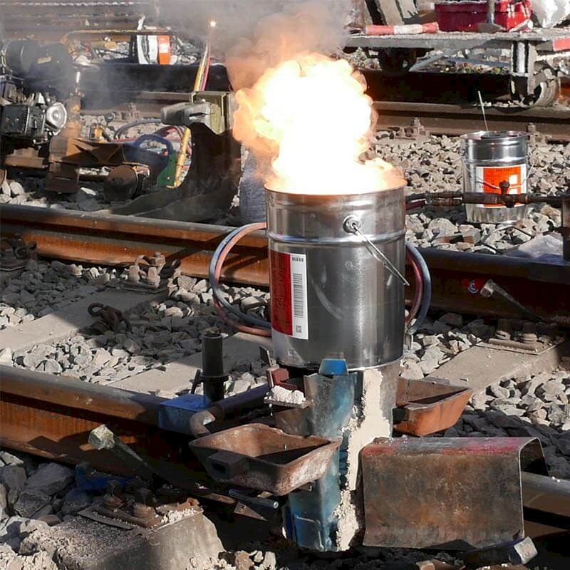 Schweißüberwachung Bahn